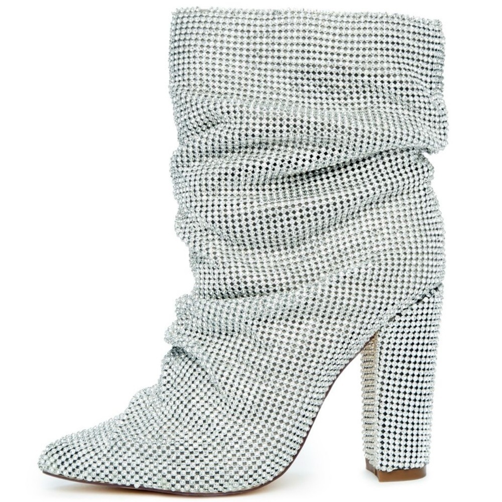 King High Heel Booties Size 7.5 Vigo Fiore